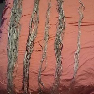 50pc DE synthetic viking dreads mix